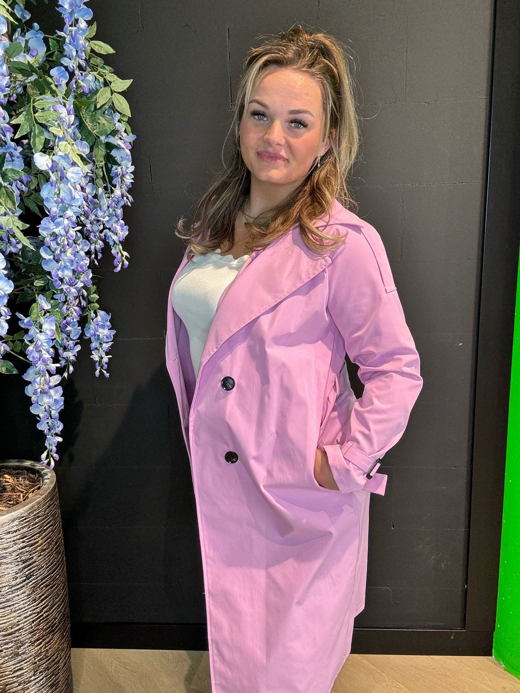 Trenchcoat pink