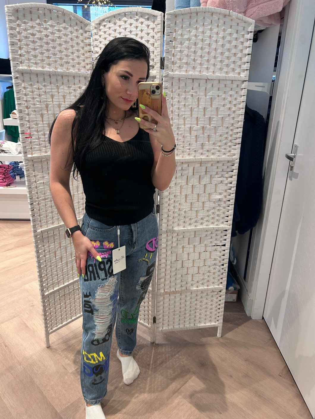 Crazy jeans