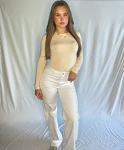 Afbeelding in Gallery-weergave laden, Body beige hoge hals
