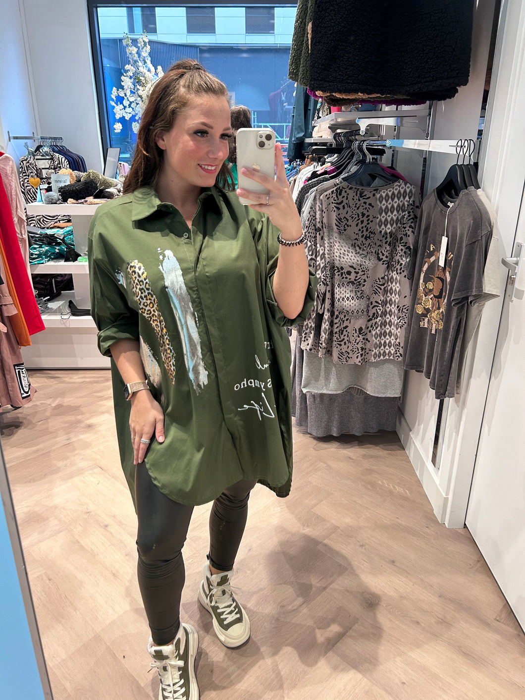 Oversized blouse
