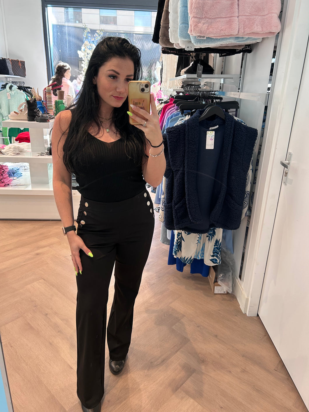 Travel flared pantalon