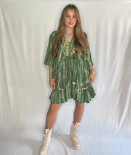 Afbeelding in Gallery-weergave laden, Ibiza boho jurk groen
