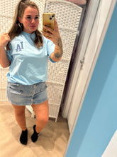 Afbeelding in Gallery-weergave laden, LA t-shirt blue
