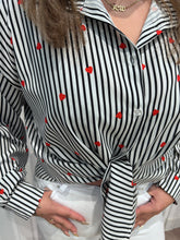 Afbeelding in Gallery-weergave laden, Heart blouse white
