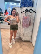 Afbeelding in Gallery-weergave laden, Glitter top bruin
