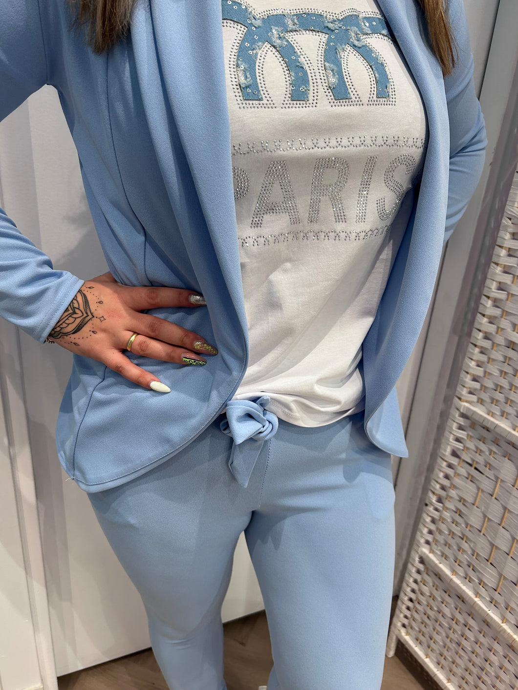 Casual set blue