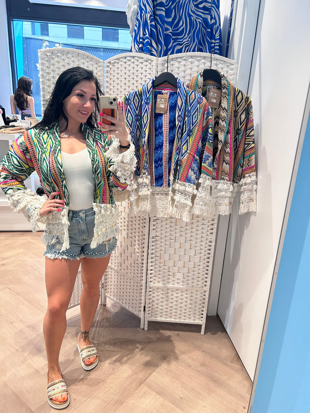 Ibiza coat green