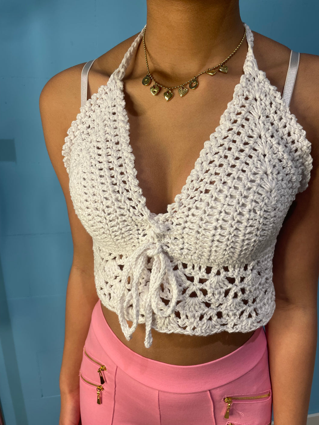 Ibiza nova top white