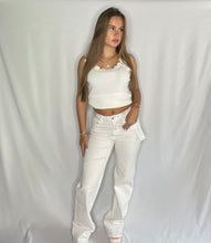 Afbeelding in Gallery-weergave laden, Wide leg jeans diamond
