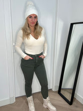 Afbeelding in Gallery-weergave laden, Goodies skinny jeans groen
