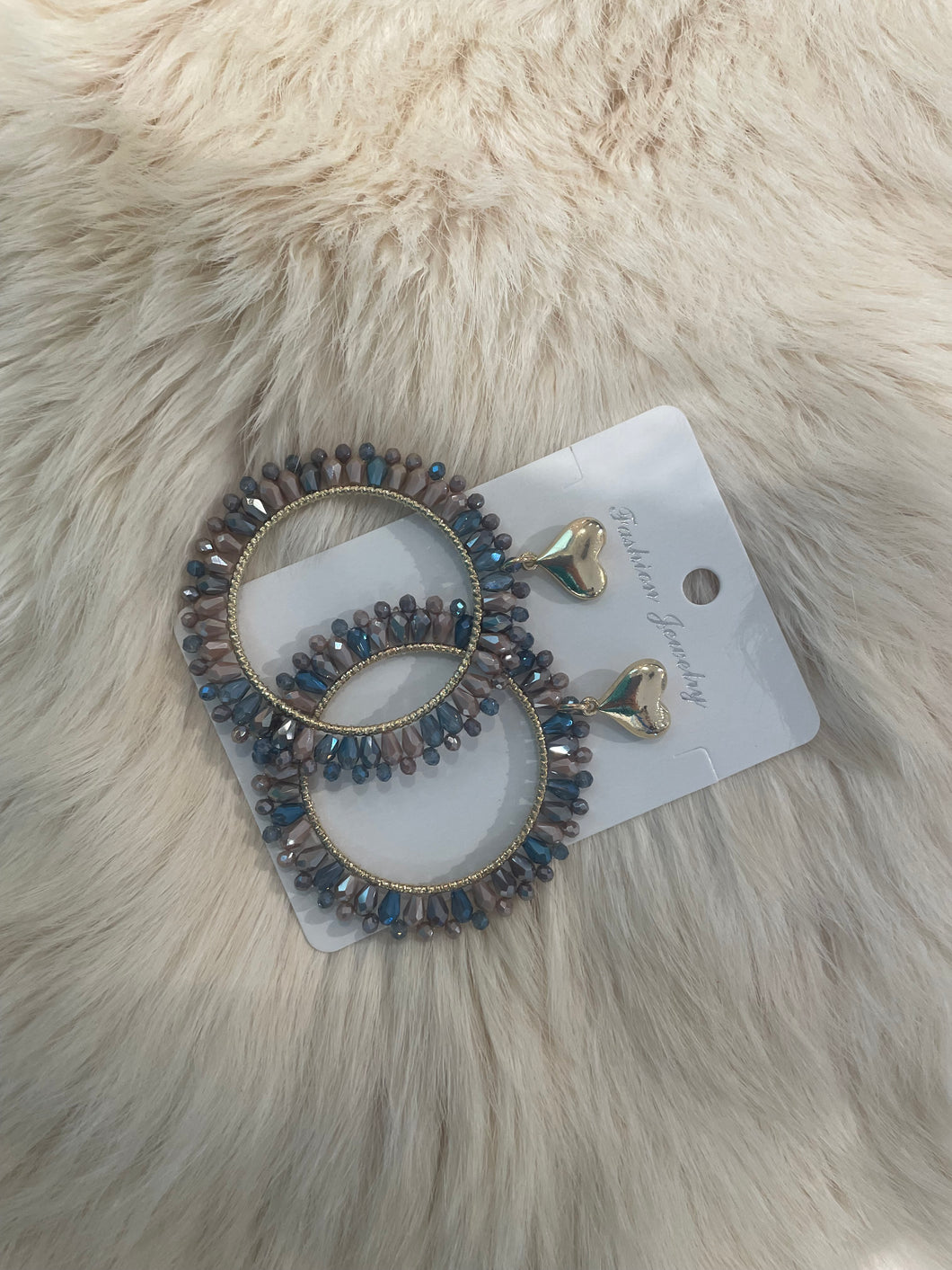 Oorbellen lovely brons