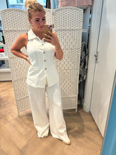 Afbeelding in Gallery-weergave laden, Attentif pantalon wit
