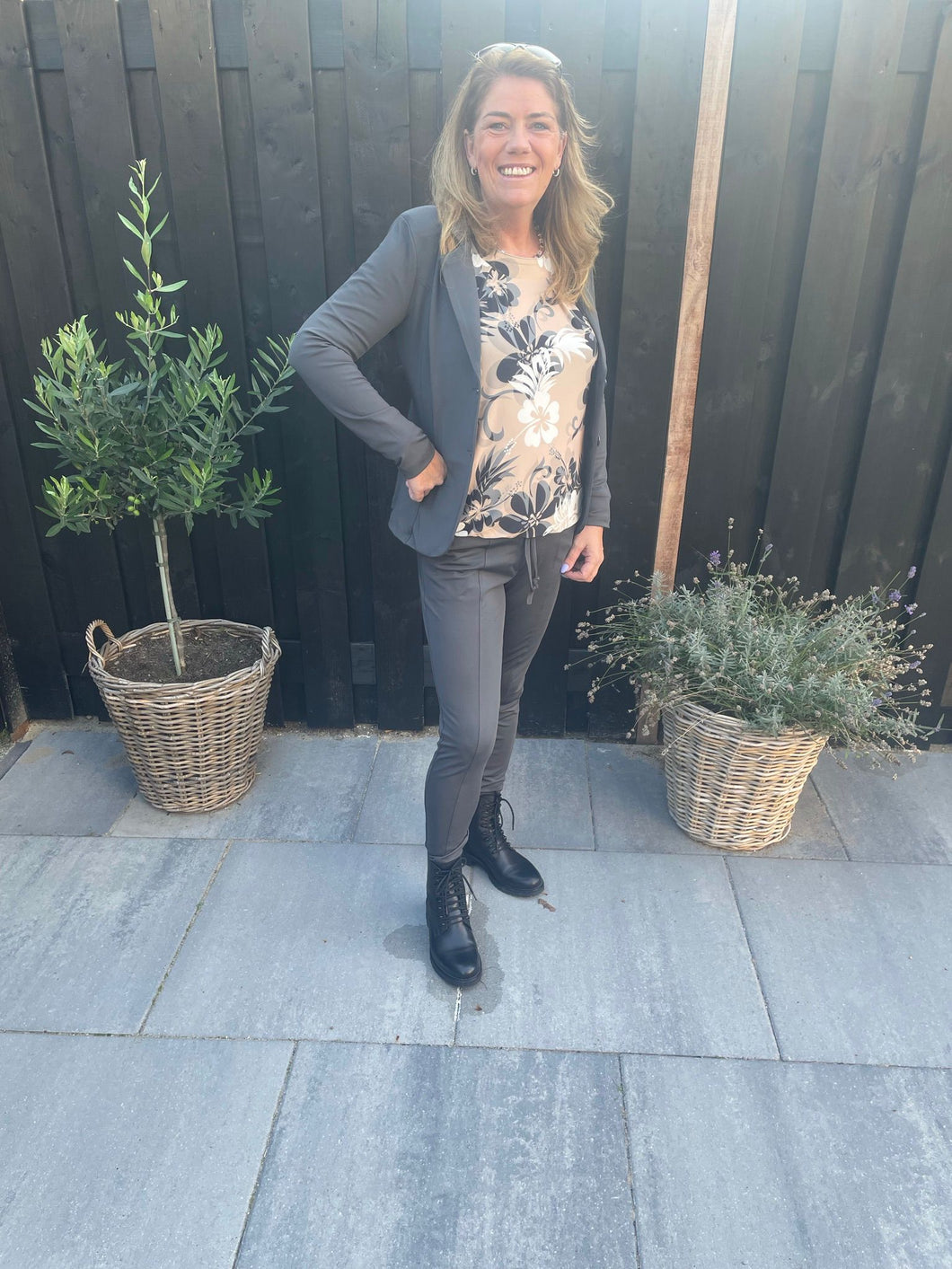 Angelle Milan grey blazer