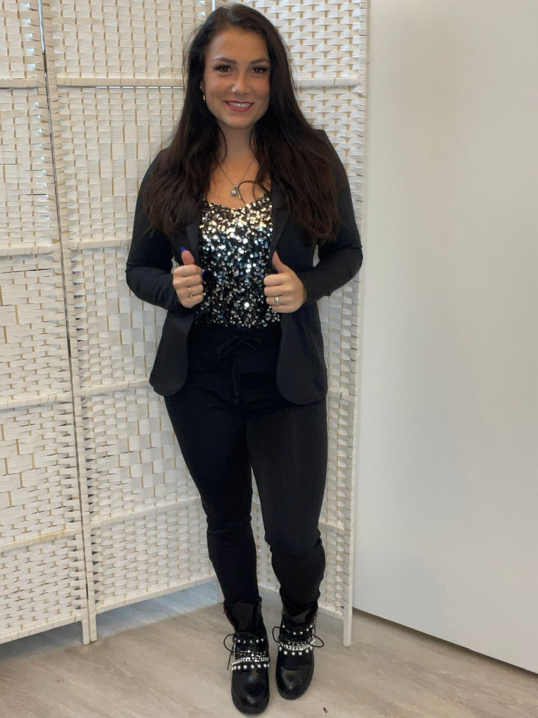 Angelle Milan zwart broek